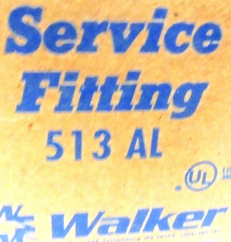WALKER SERVICE FITTING 513 AL