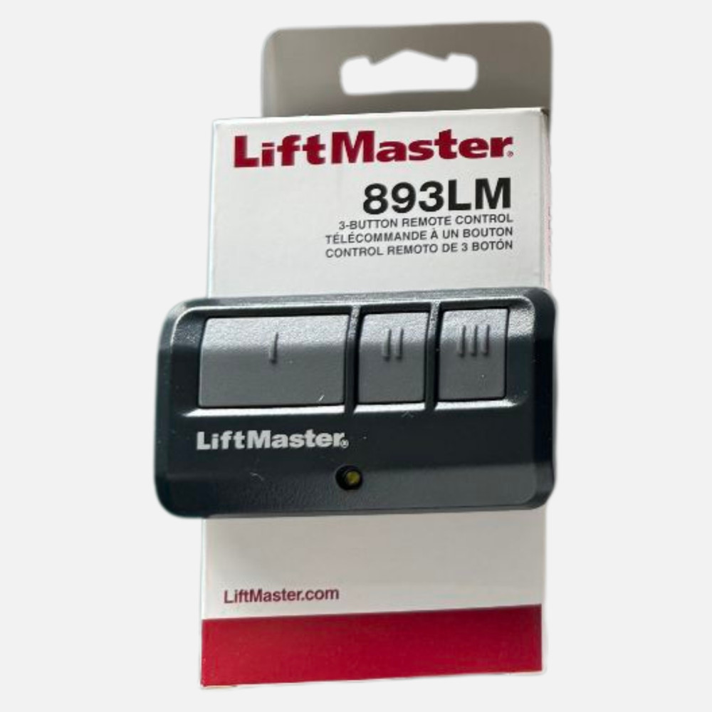 LiftMaster 893LM 1-Button Garage Remote Security+ 2.0 – 1 Pack