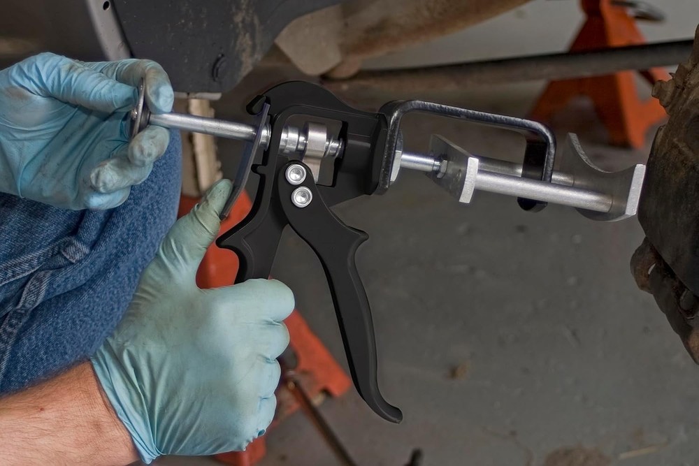 Efficient Dual Piston Brake Caliper Compressor Tool for Vehicle Maintenance