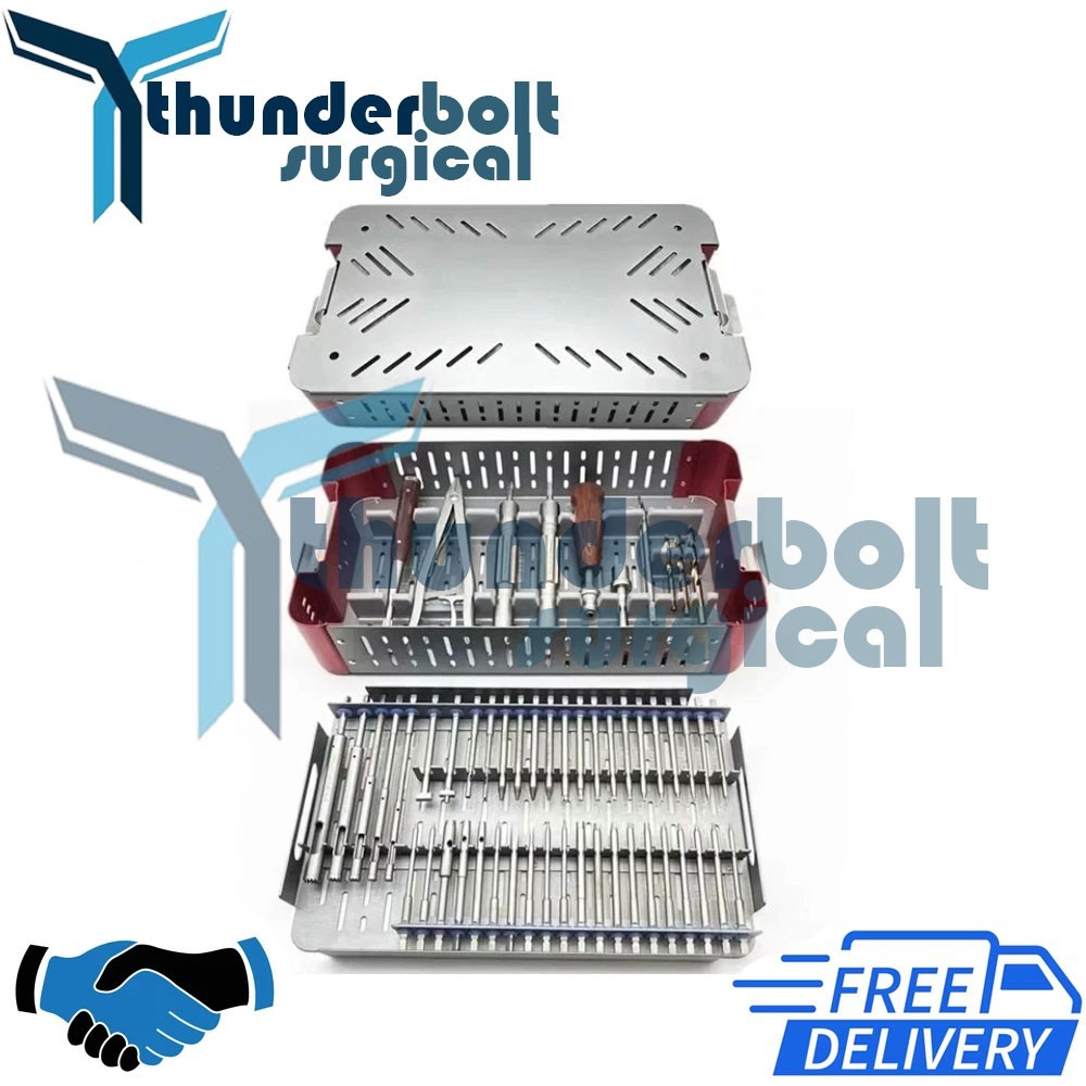 Broken Screw Removal Set Screw Extraction Surgical Instruments Orthopedic