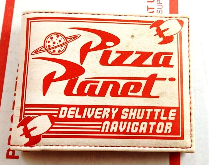 Toy Story Pizza Planet Delivery Shuttle Navigator Bifold Wallet