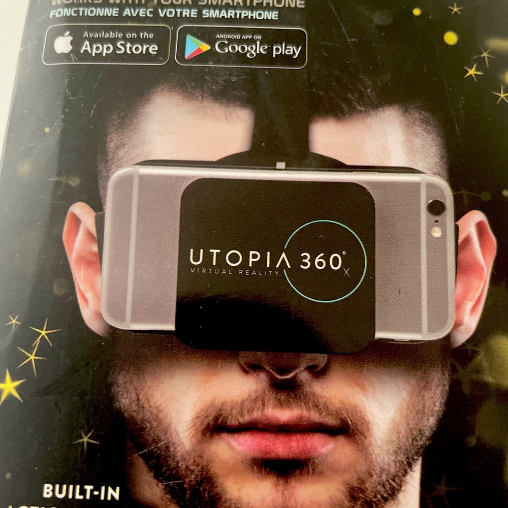 ReTrak Utopia 360 Smartphone Virtual Reality Android Apple- Headset VT-0816
