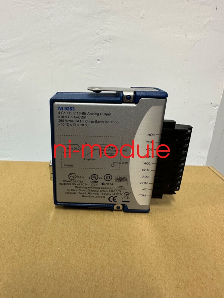 National Instruments NI 9263 cDAQ Analog Output Module USED