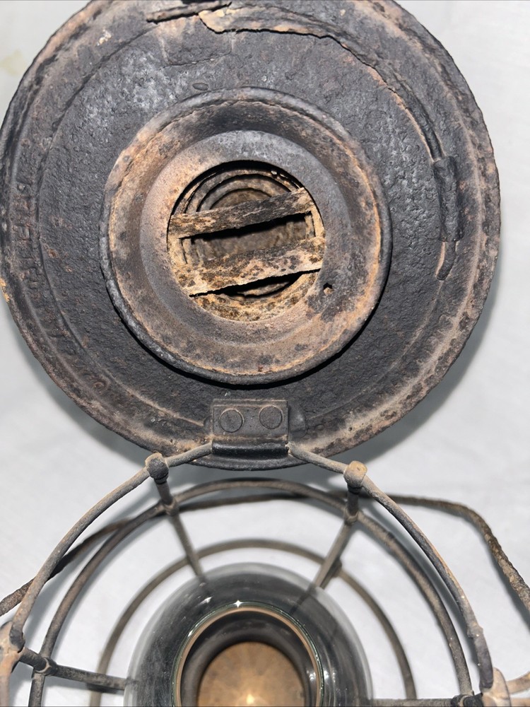 Adlake Kero Railroad Lantern Incomplete