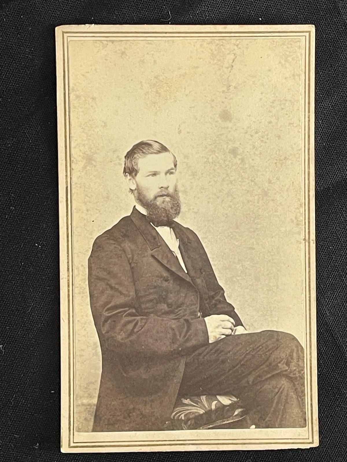 Original Civil War CDV Photo Lot 8 w/ US Revenue Stamps Memorial Portrait 1860s