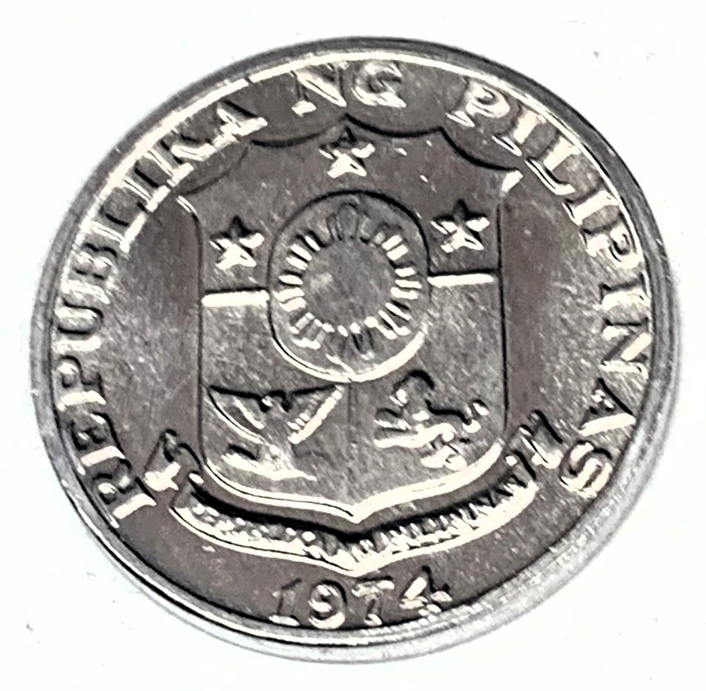 # C2240 PHILIPPINES COIN , ONE SENTIMO 1974