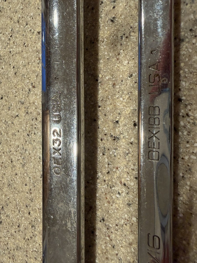 Snap-on OEX32 & OEX18B Combination Wrenchs
