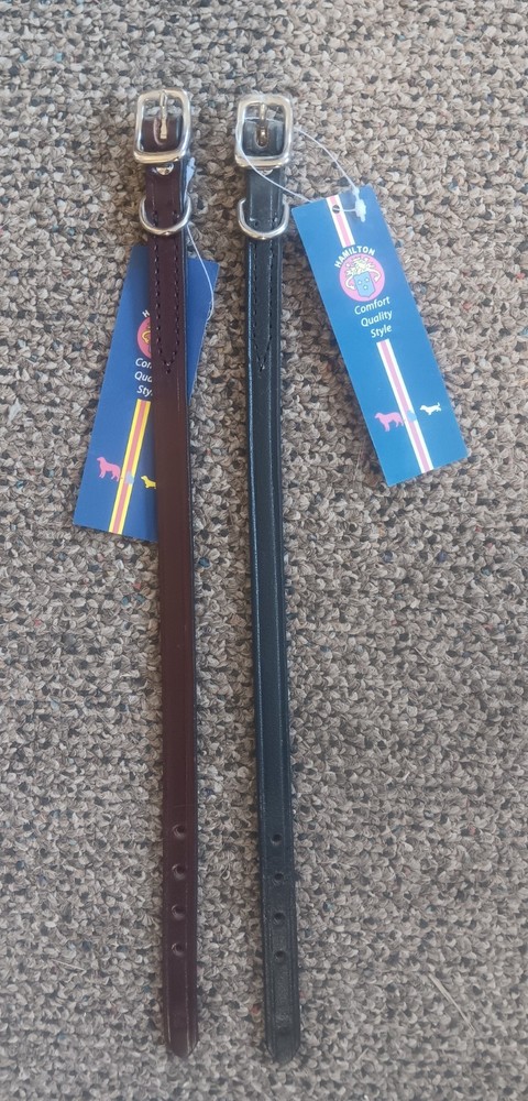 Hamilton Leather Dog Collars