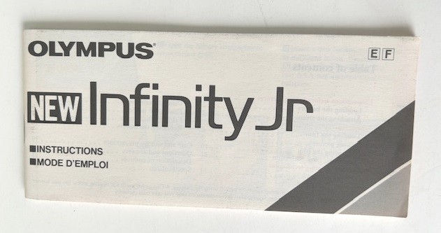 Olympus New Infinity Jr Camera Instruction Manual E/F