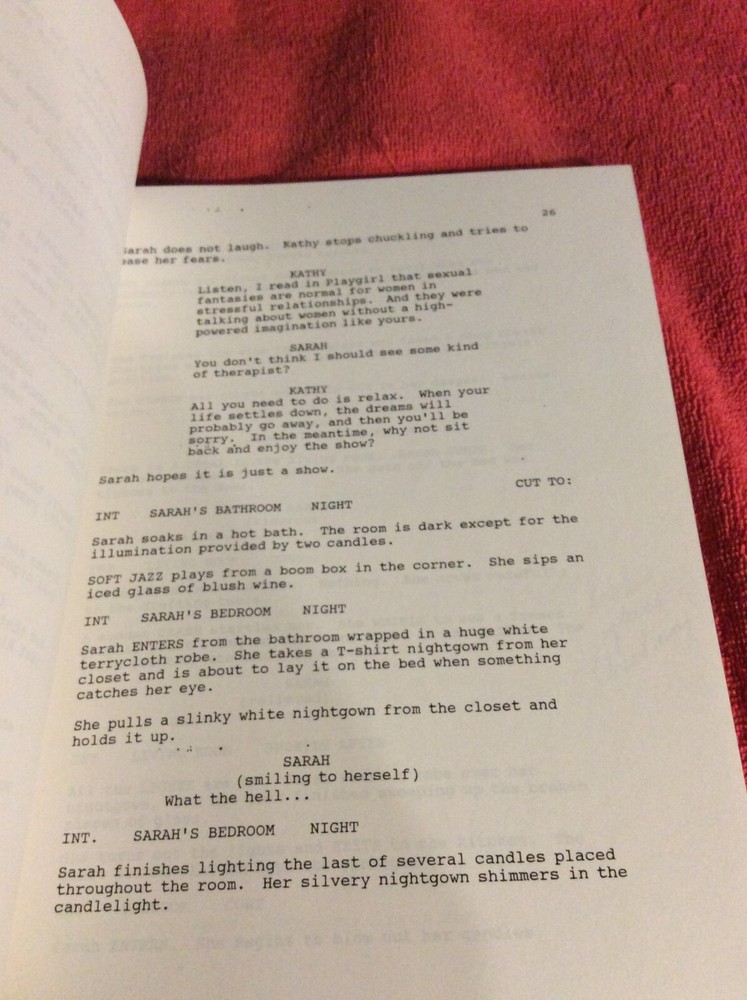ORIGINAL SCRIPT DREAM LOVER PETE SHANER SECOND DRAFT DECEMBER 1991