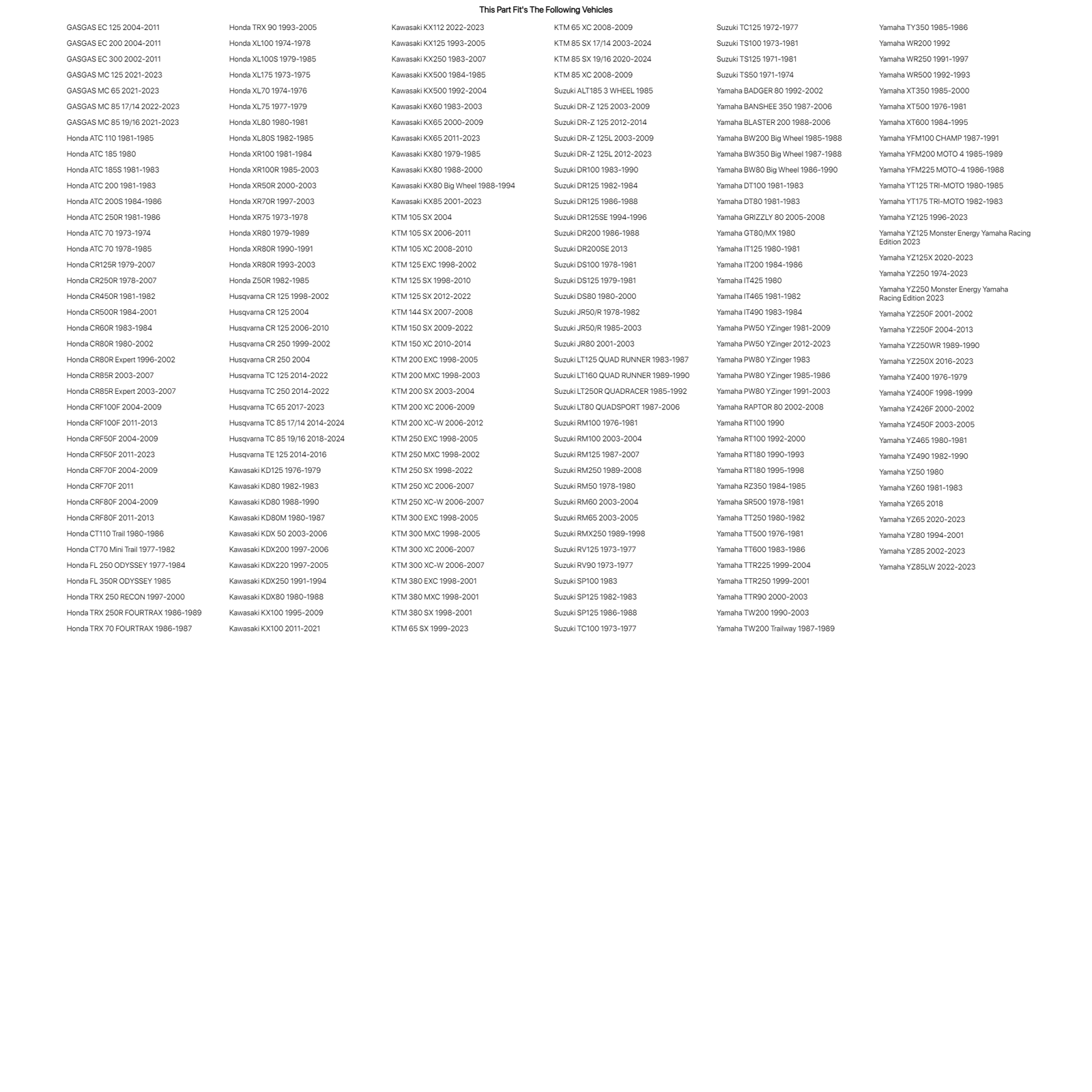 Motion Pro Flywheel Puller 27mm For YAMAHA BANSHEE 350 1987-2006