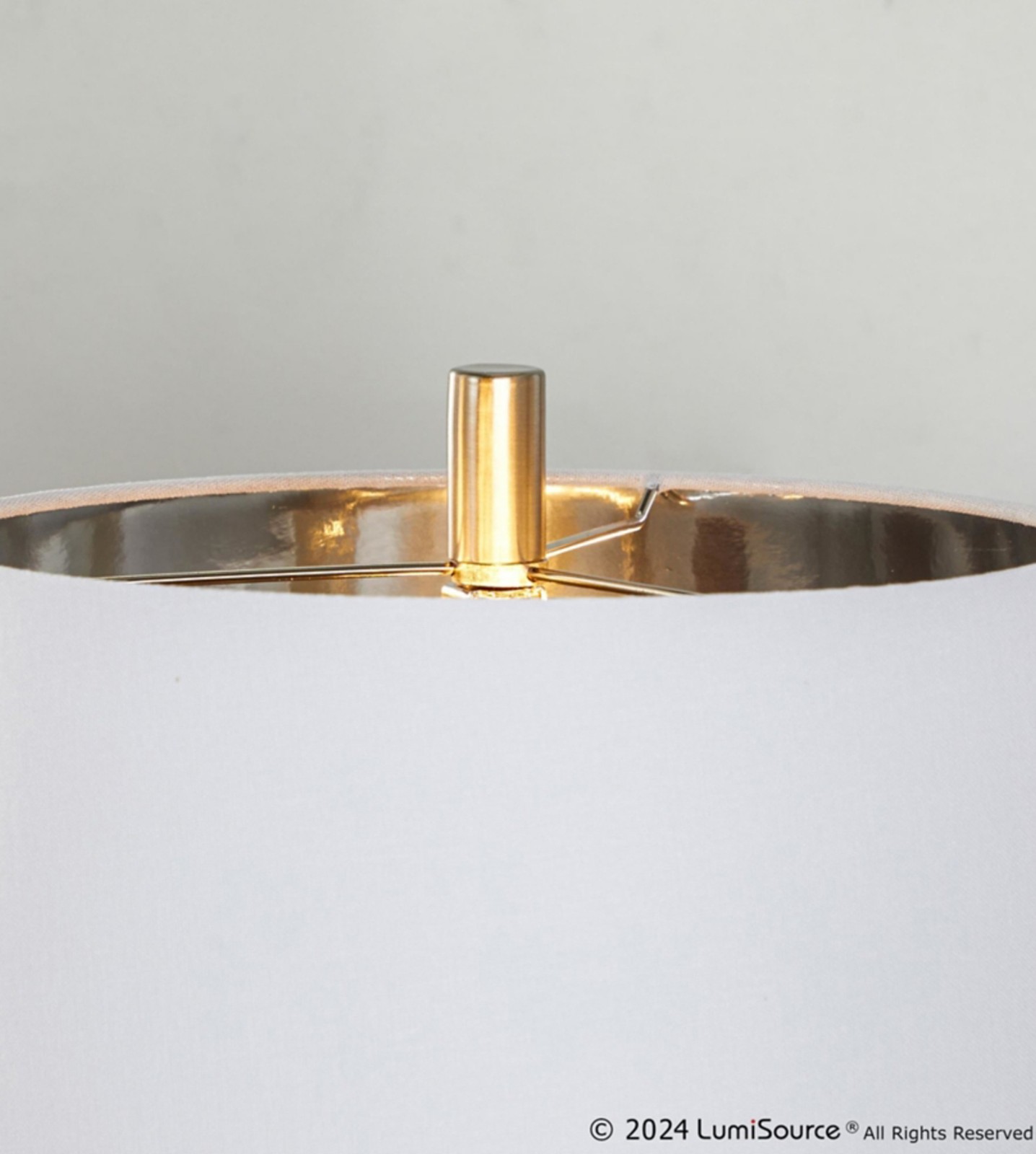 SET OF 2 LumiSource Glacier Table Lamp Clear Glass Bedroom Living Room Lamp