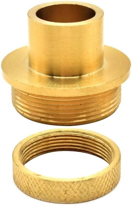 Durable 51/64 Inch Router Template Guide with Secure Lock Nut for Precise Cuts