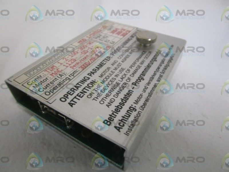 INDRAMAT MOD1/0X023-161 PROGRAMMABLE MODULE UNMP