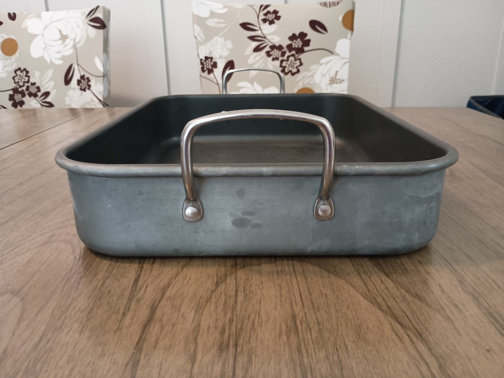 Circulon Rectangular Roaster Baker Baking Pan Slightly Used 12"x16"