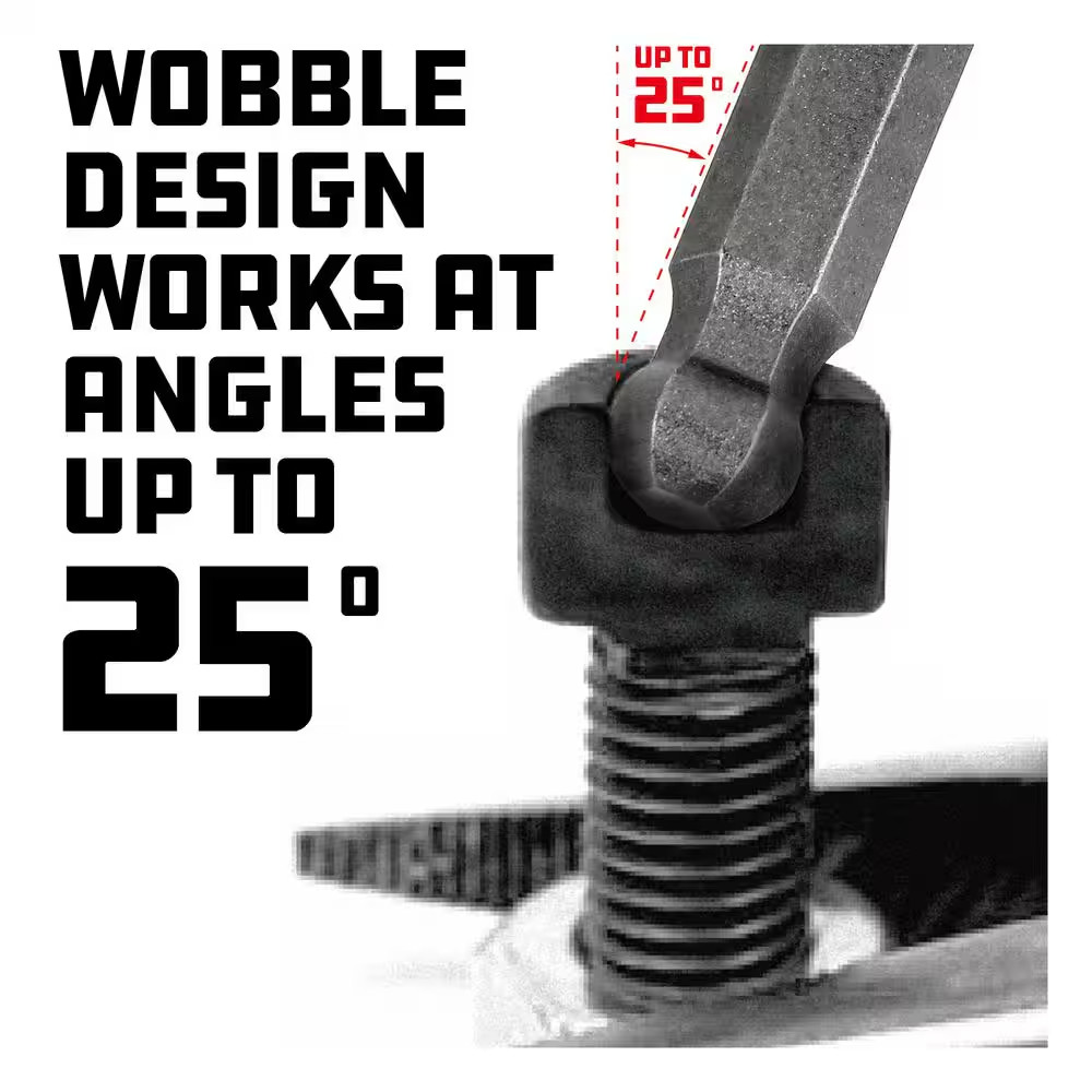 8 Piece Ball End Hex Bit Socket Set