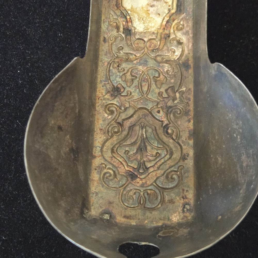 Gorham Telephone Phone Handset Receiver Silver plate Cover Vintage uncleaned