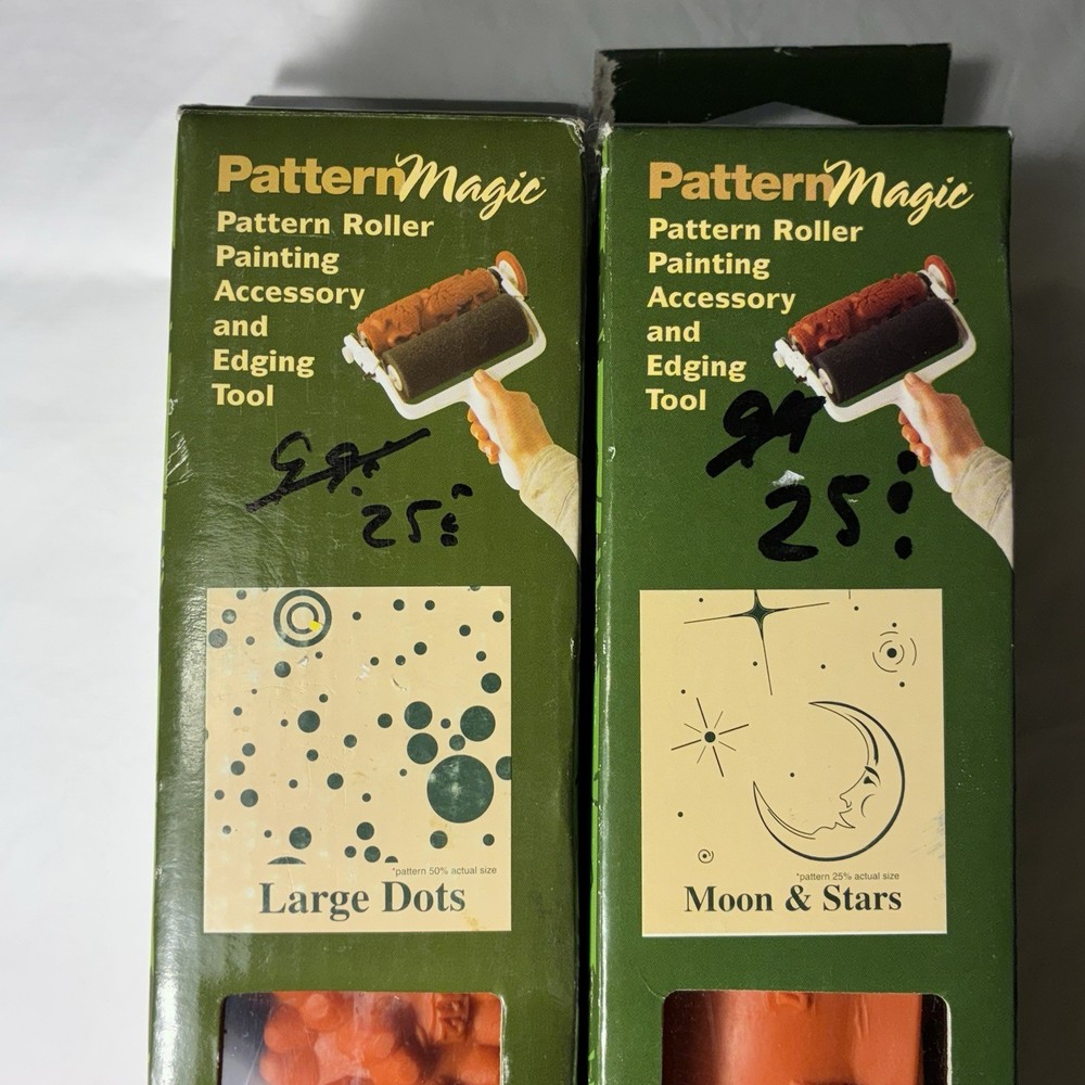 Pattern Magic Wagner Wall Effects Paint Texture Rollers & Edging Tools - NIB (2)