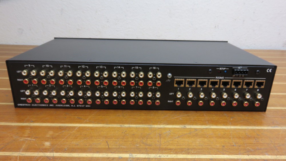 Crestron CNX-BIPAD8 CAT5 Professional Audio Distribution Processor Ships Free