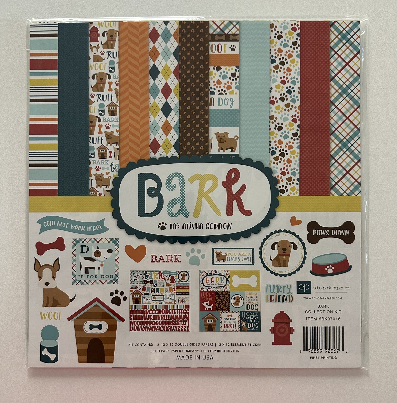 Echo Park 12 x 12 Paper Pack Multiple Variations Available-You Choose