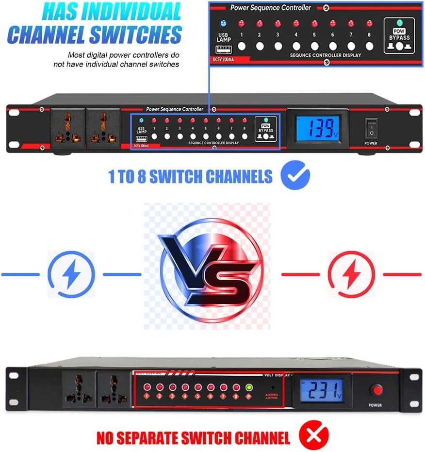 Pro Audio Power Conditioner Surge Protector=
