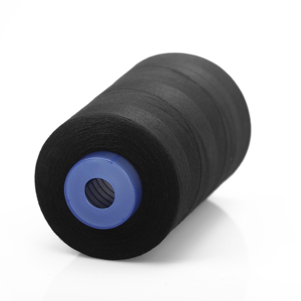 Single Huge Spool 5000 Yards Polyester Quilting Thread Machine 40S/2 Black