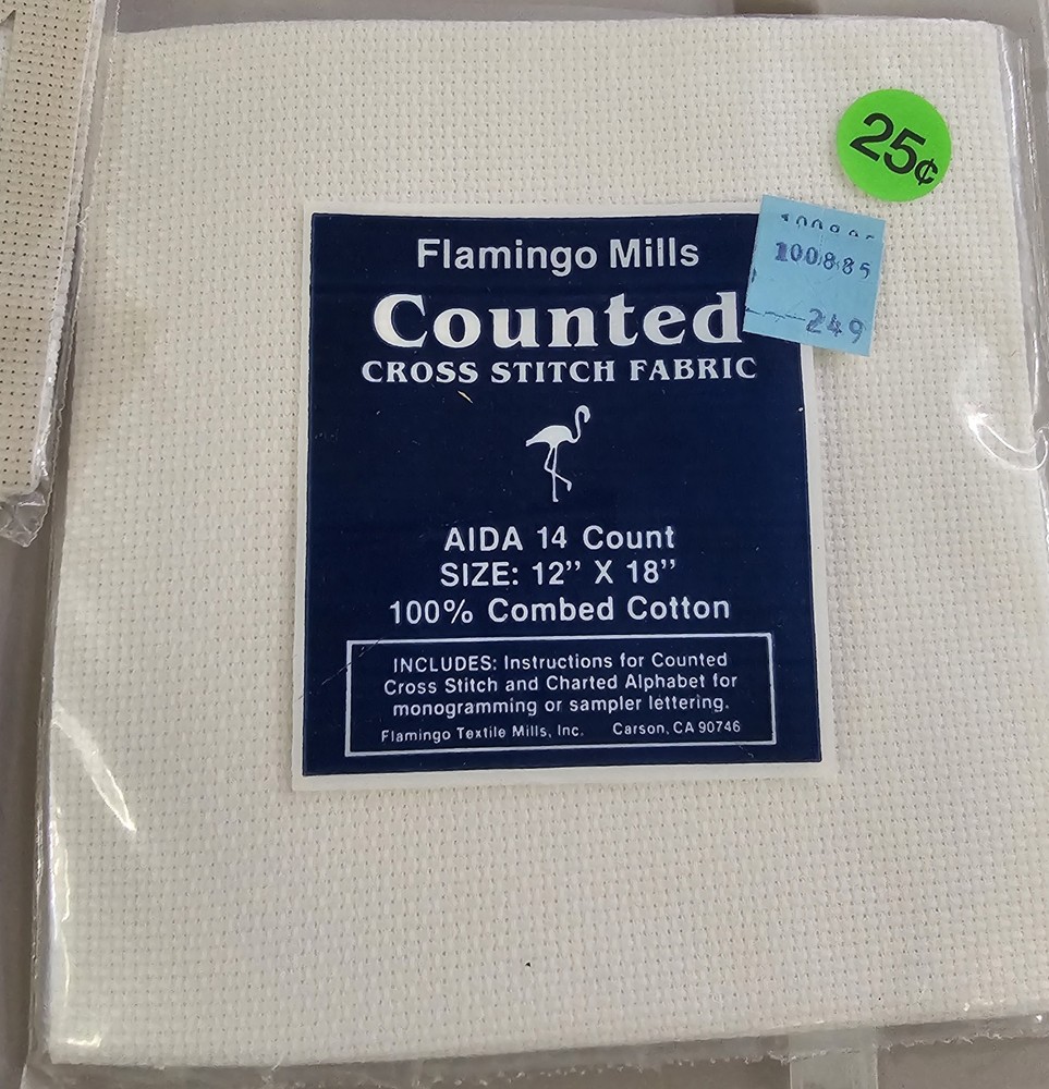 Cross Stitch Fabric Mixed