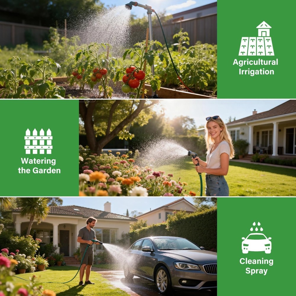 Programmable Garden Hose Timer with Auto Manual Rain Delay – 3/4 Inch Hose