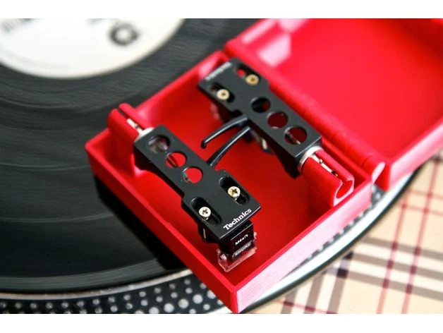 Dual Technics Headshell / Shure Cartridge Case - 3D Printed