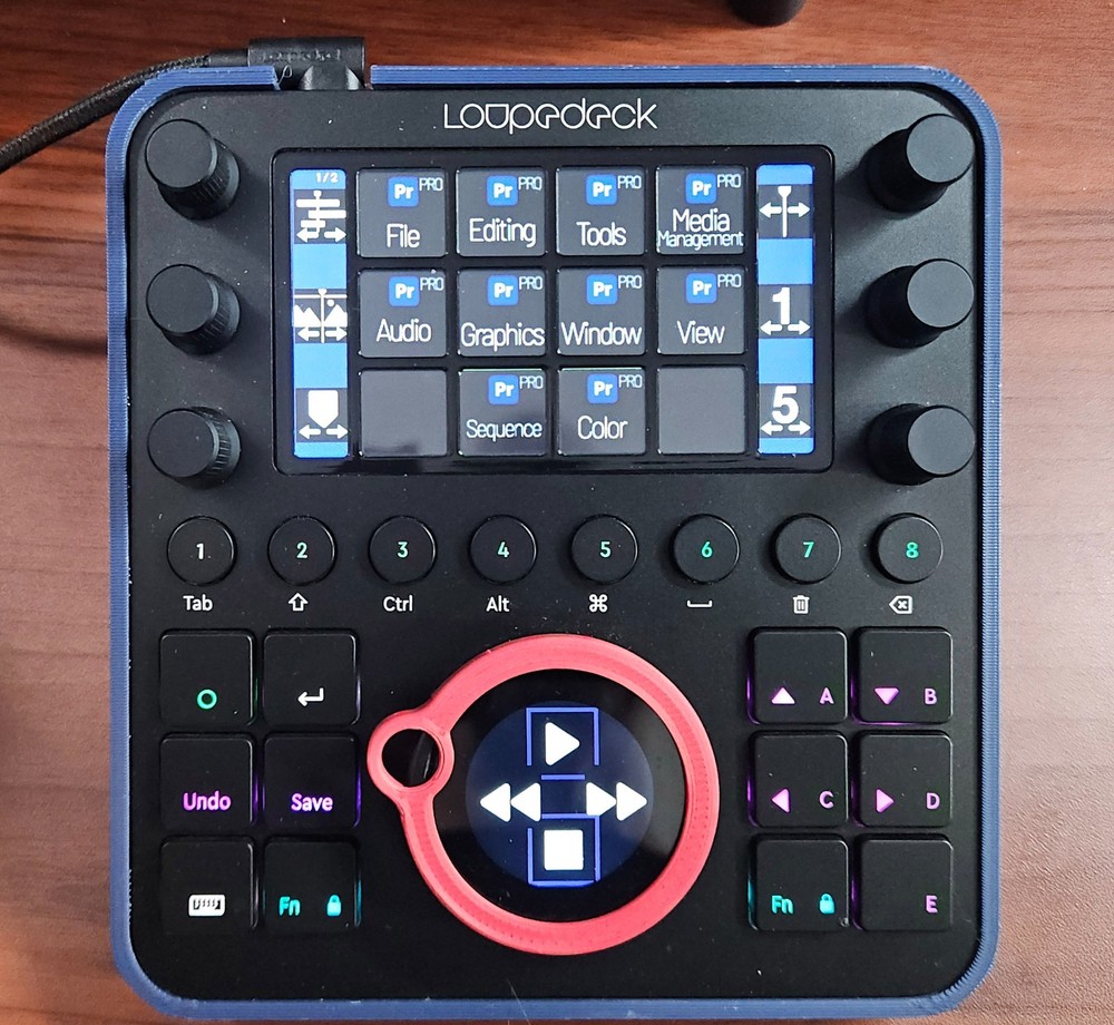 Loupedeck CT Creative Tool (LDD1903) Editing Console, Excellent Cond. w/ Extras