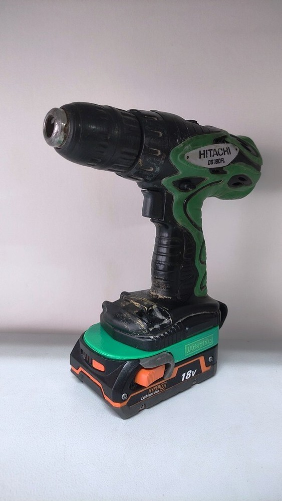 Battery Adapter for Old Hitachi 18V Tools ( Jadapters )