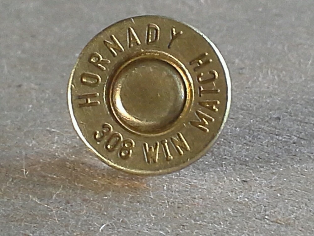 .308 Bullet Lapel Pin. Ammo Shell Cartridge Ammunition Hat Jacket Display Gift!