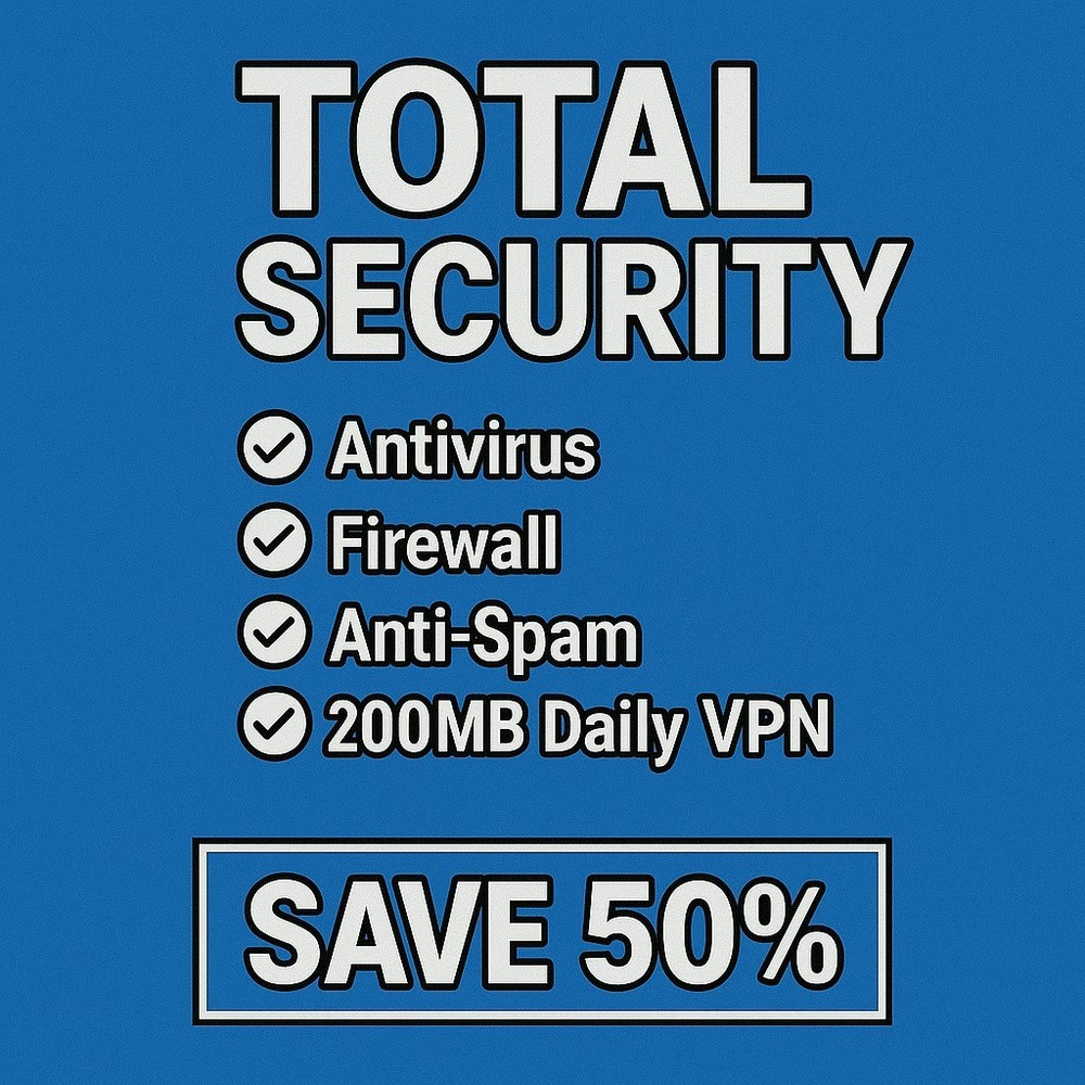 Bitdefender Total Security 2026 - 3 Years 5 Devices Latest Version