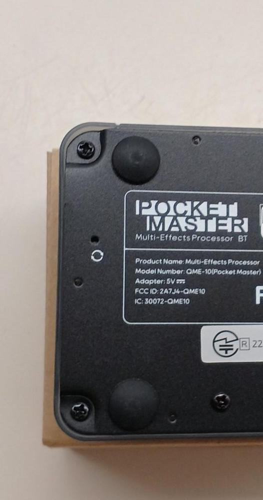 SONICAKE Pocket Master Guitar Modeling IR Cabinets Simulation Multi-Effects USED
