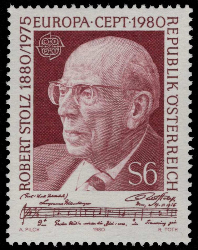 AUSTRIA 1162 - Robert Stolz "Composer" (pc23215)