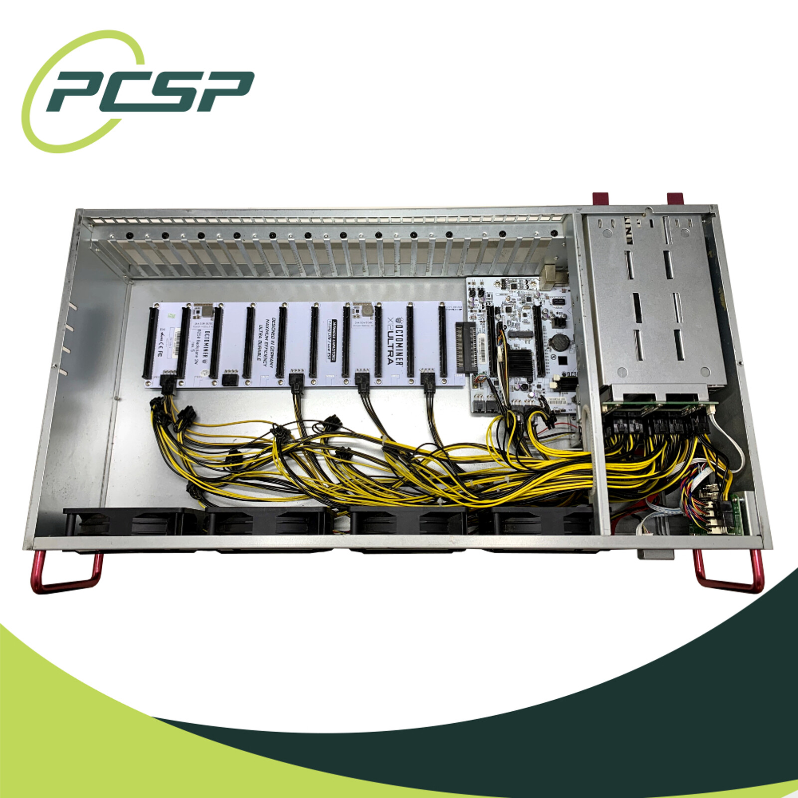 NEW IN BOX Octominer X12ULTRA 12 GPU Crypto Mining Rig 4GB G4400T 4x 750W NO GPU