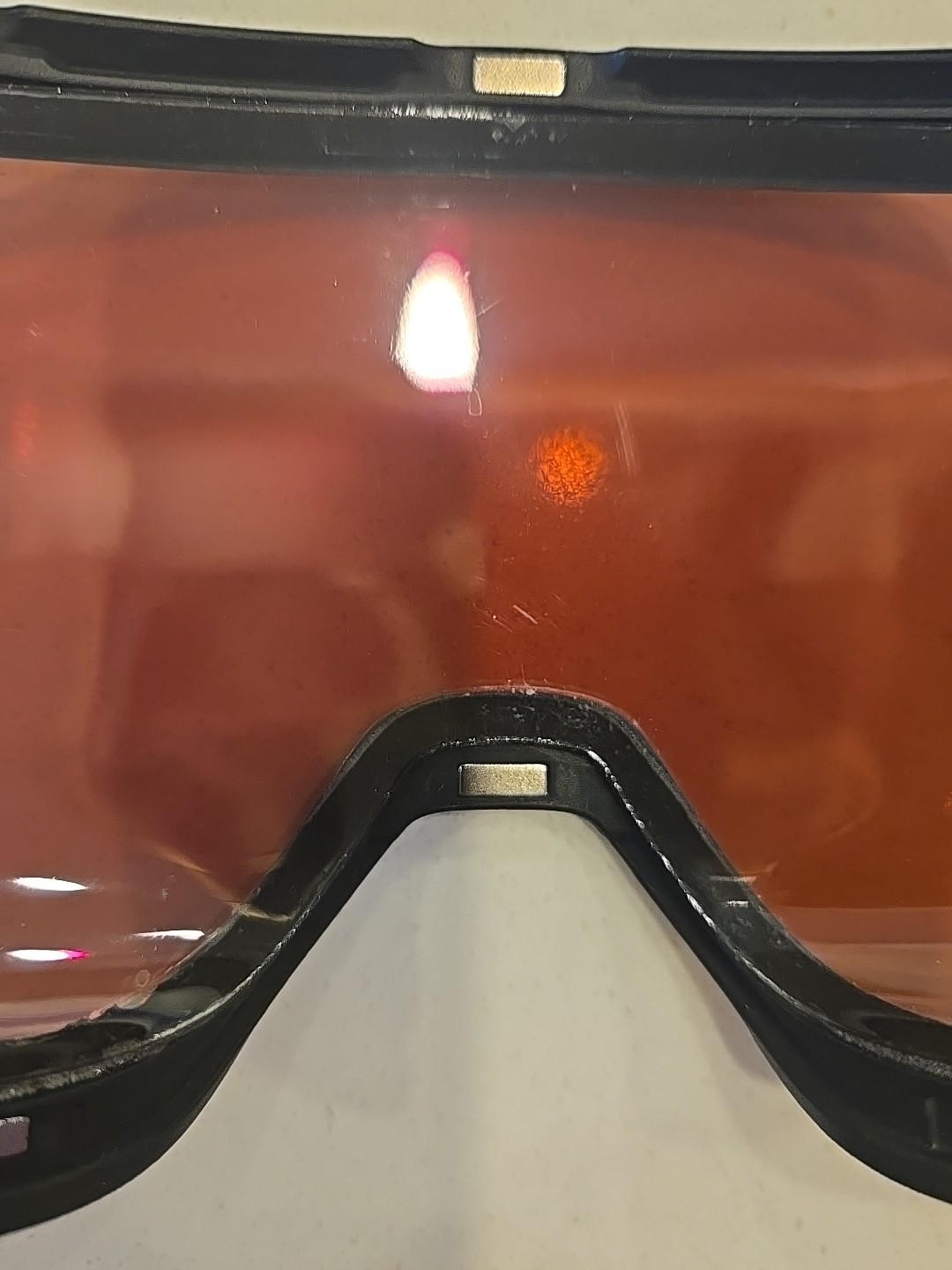 Smith 4D Mag Chromapop Sun Red Mirror Replacement Goggle Lens Used