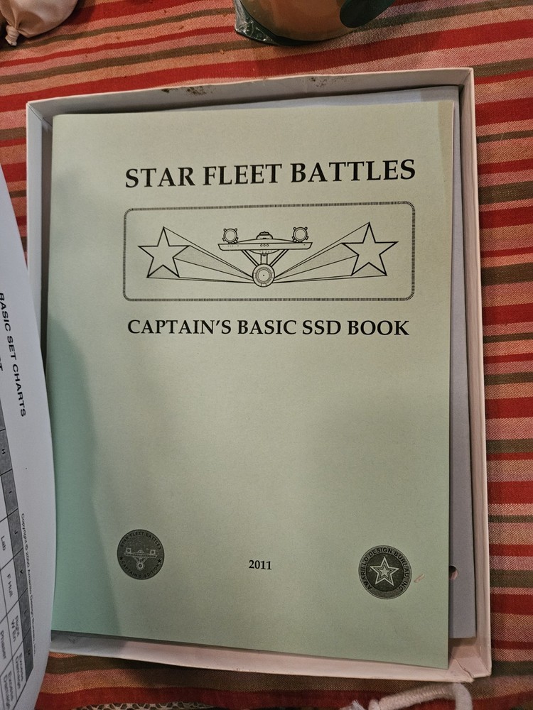 Star Fleet Battles:captains Edition Basic Set