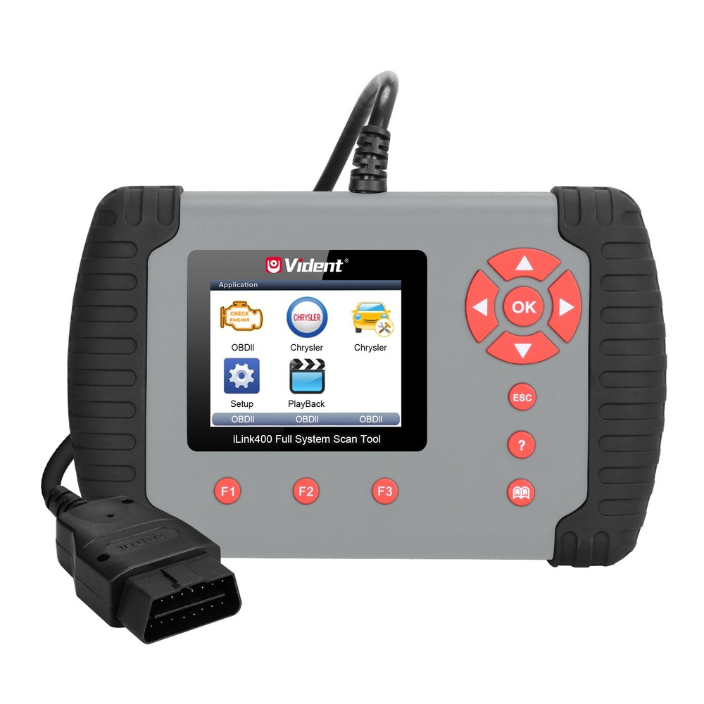 VIDENT iLink400 Full System Single Make Scanner Tool  ABS/EPB//D-PF/Oil Reset