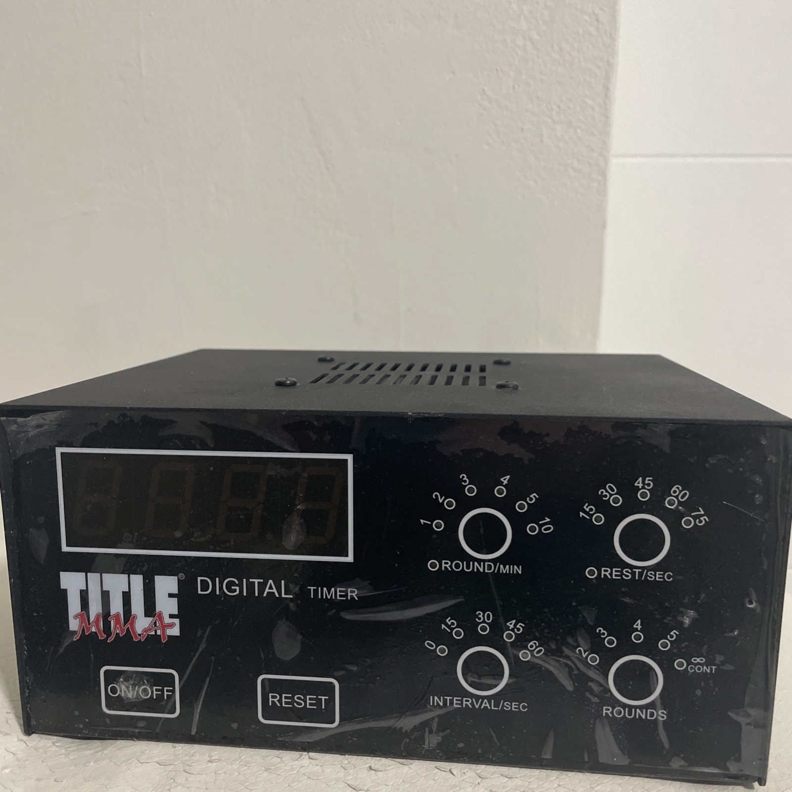 Title Digital Boxing Timer New
