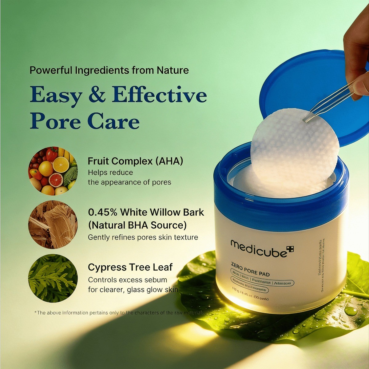 Dual-Action Pore Solution.MEDICUBE Zero Pore Pad for Firming & Refining