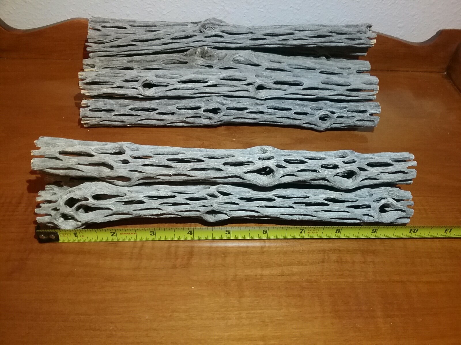 3 pieces of 10" inch Cholla Wood | Organic Cactus | Aquarium Decor | Chinchilla