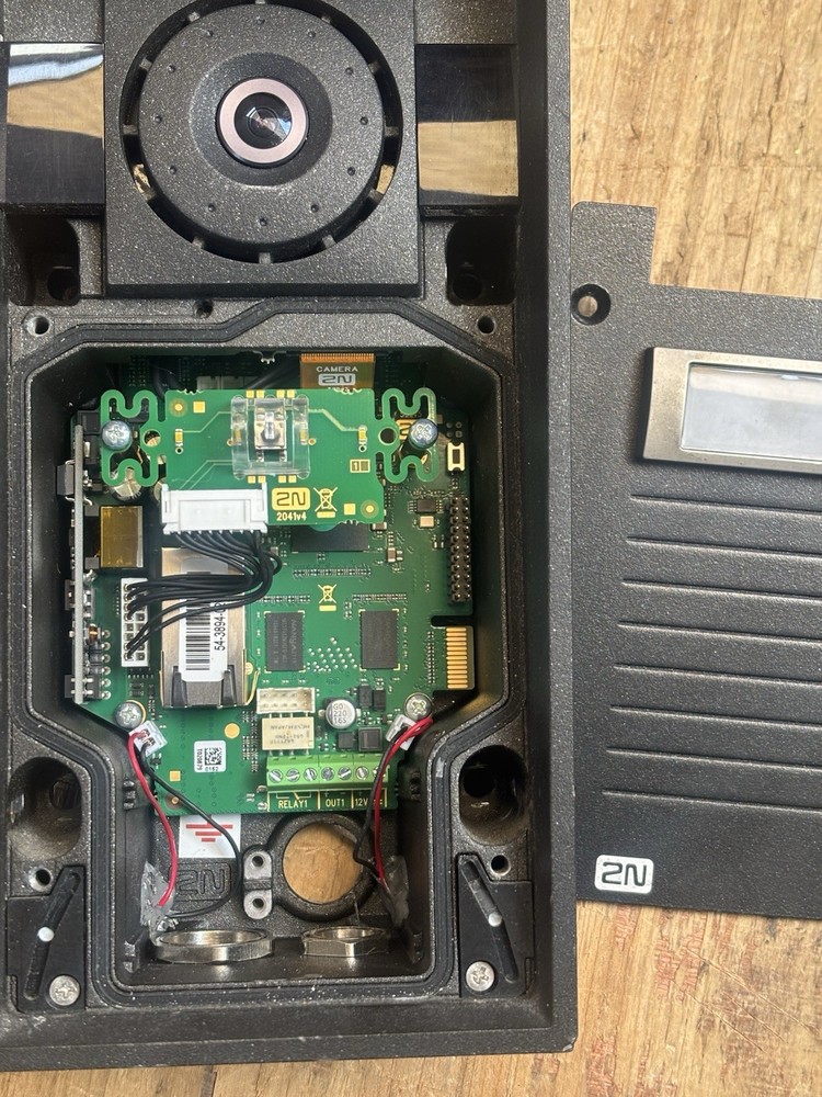 2N IP Force Single Button Camera Intercom System 9151101 CHW