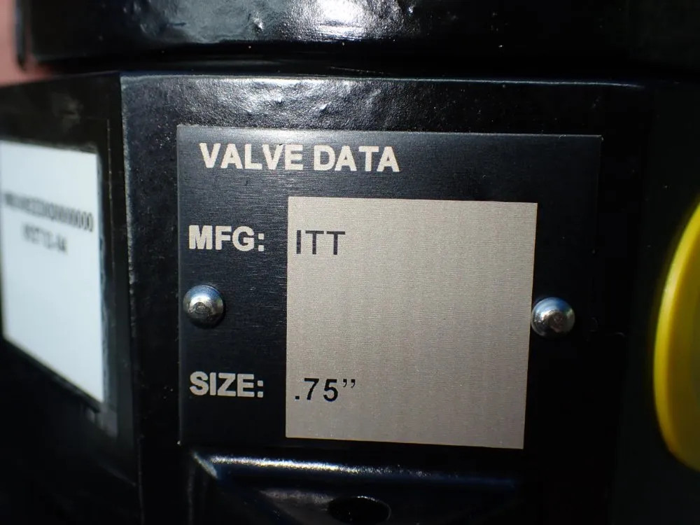 ITT 98810002EI0030000000 SWITCH VALVE 0.75" 12191650837