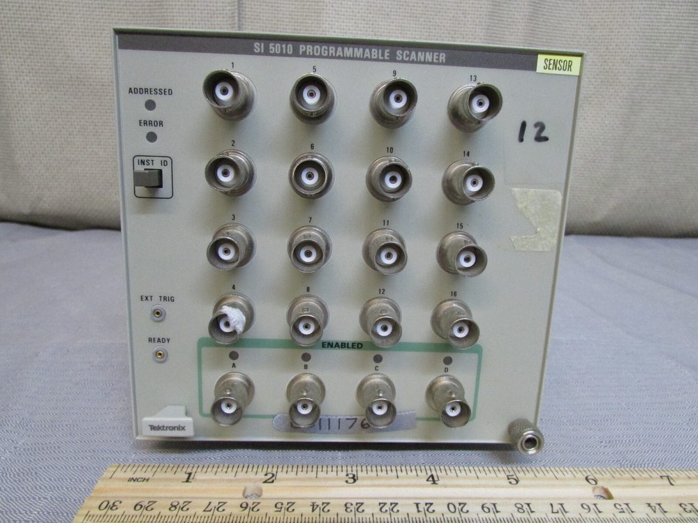 Tektronix Oscilloscope Plugin Module SI-5010 Programmable Scanner s/n B011176