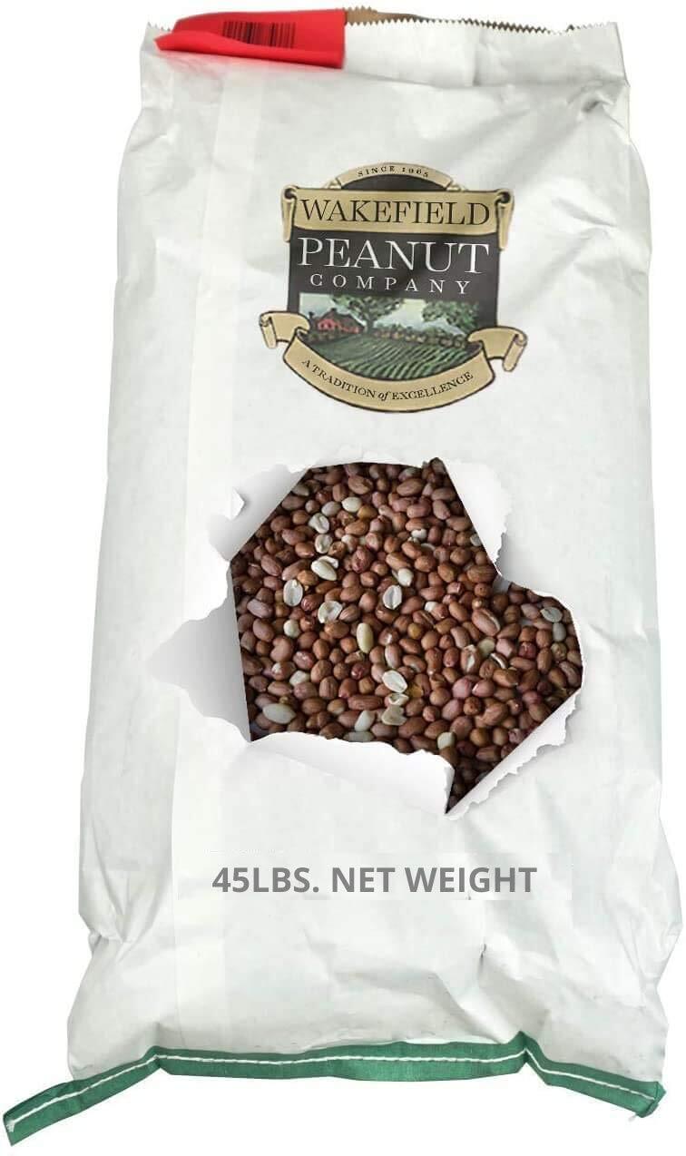 Wakefield Virginia 45LB Bird Feed Peanuts for Birds, Squirrels, Deer, Wildlife