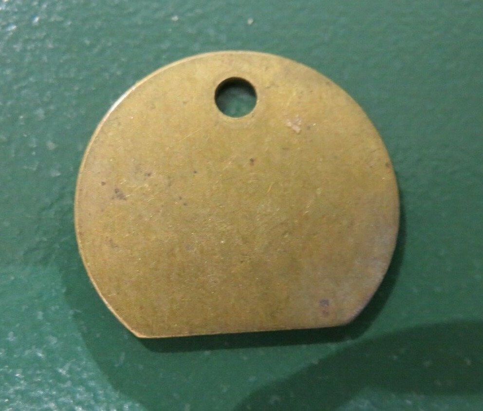 Colliery Pit Check Tally - marked HATFIELD 2366