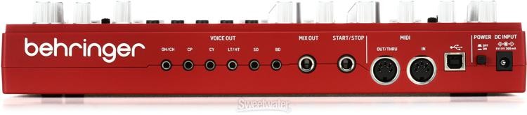 Behringer RD-6 Analog Drum Machine - Red