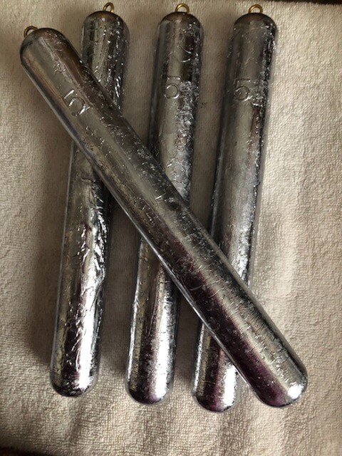 Deep Drop/Window Weights 4-5LB