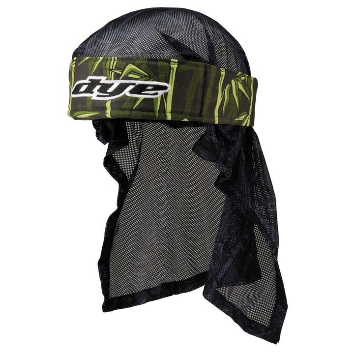 Dye Paintball Performance Headwrap Head Wrap - Bambu Green/Black